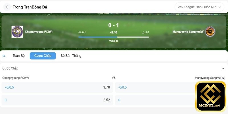 Cá cược bóng chày tại MCW67 kịch tính từng khoảnh khắc 4 Cược chấp bóng chày diễn ra khi 2 đội bóng có sự chênh lệch